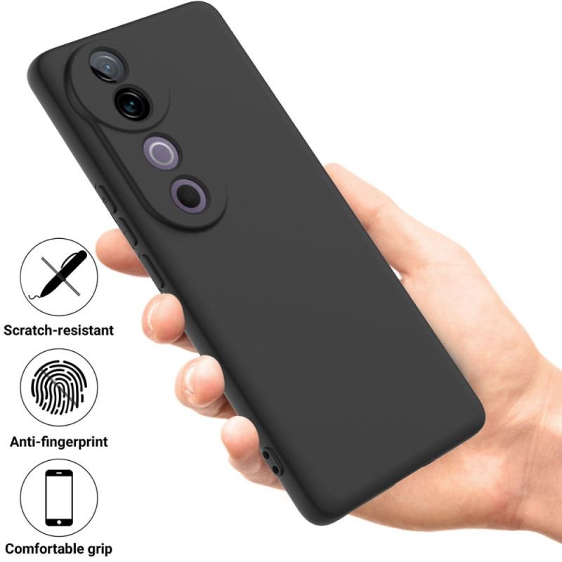Coque Vivo V40 5G Silicone Liquide à Lanière