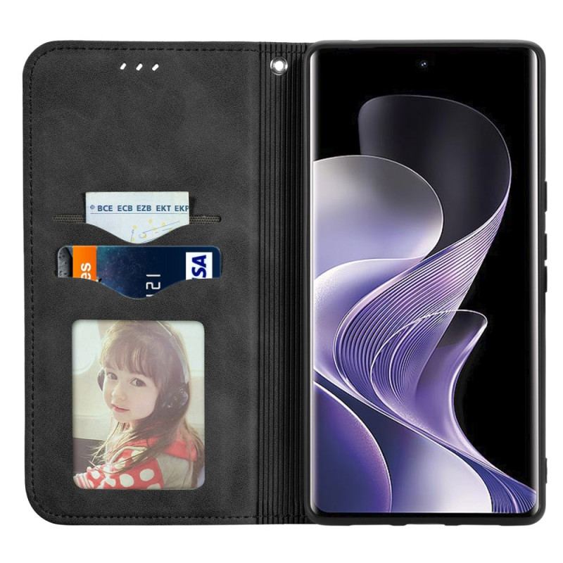 Flip Cover Vivo V40 5G Effet Daim