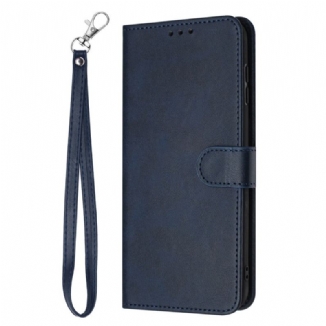 Housse Vivo V40 5G Effet Cuir à Lanière