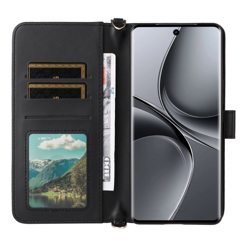 Housse Vivo V40 5G Matelassée avec Lanière et Bandoulière