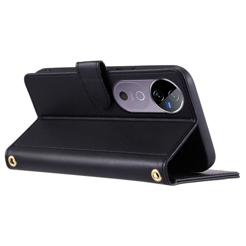 Housse Vivo V40 5G Matelassée avec Sangles