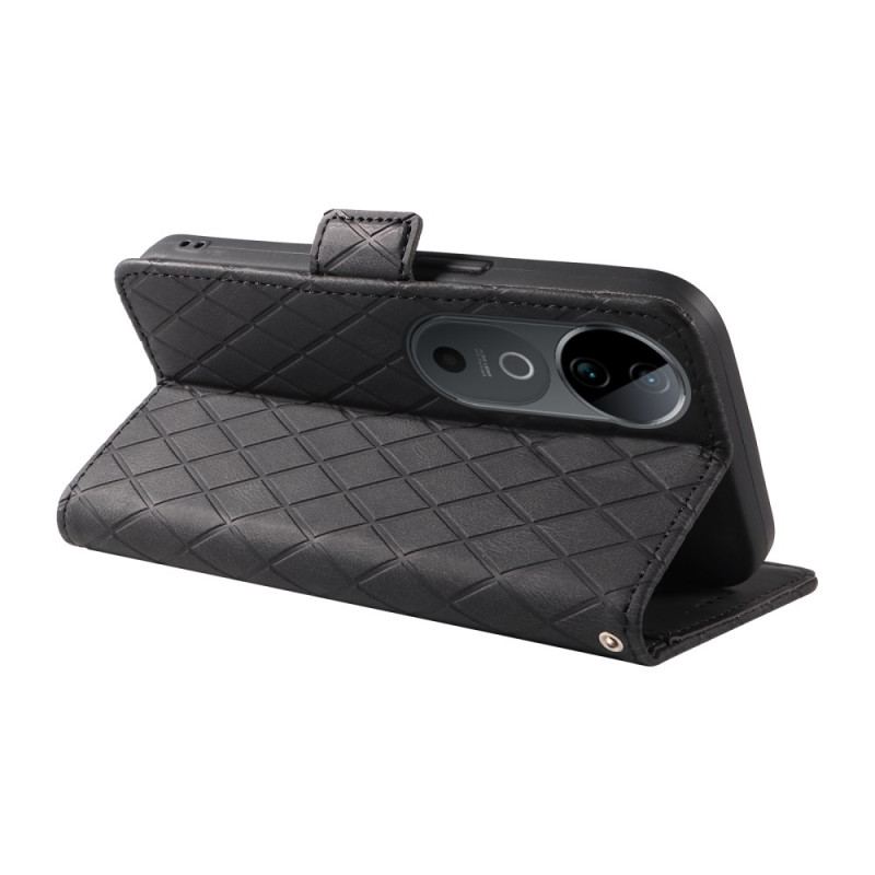 Housse Vivo V40 5G Motif Losanges