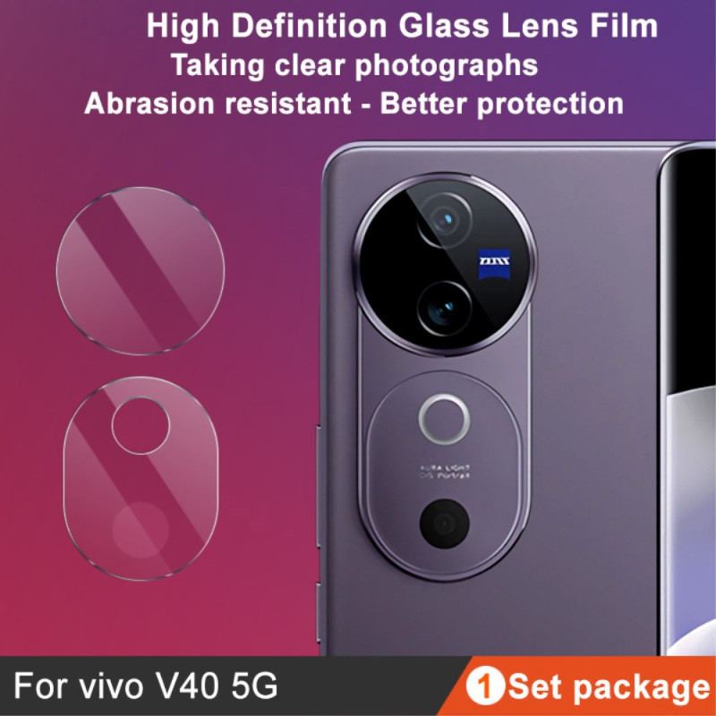 Lentille de Protection en Verre Trempé pour Vivo V40 5G