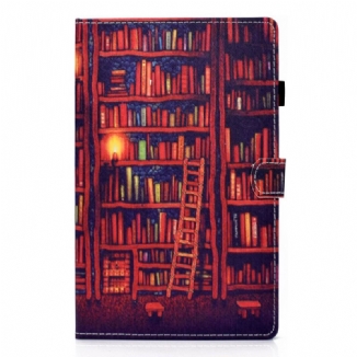 Housse Samsung Galaxy Tab A8 (2021) Bibliothèque