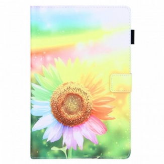 Housse Samsung Galaxy Tab A8 (2021) Fleurs au Soleil