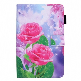 Housse Samsung Galaxy Tab A8 (2021) Fleurs de Rêve