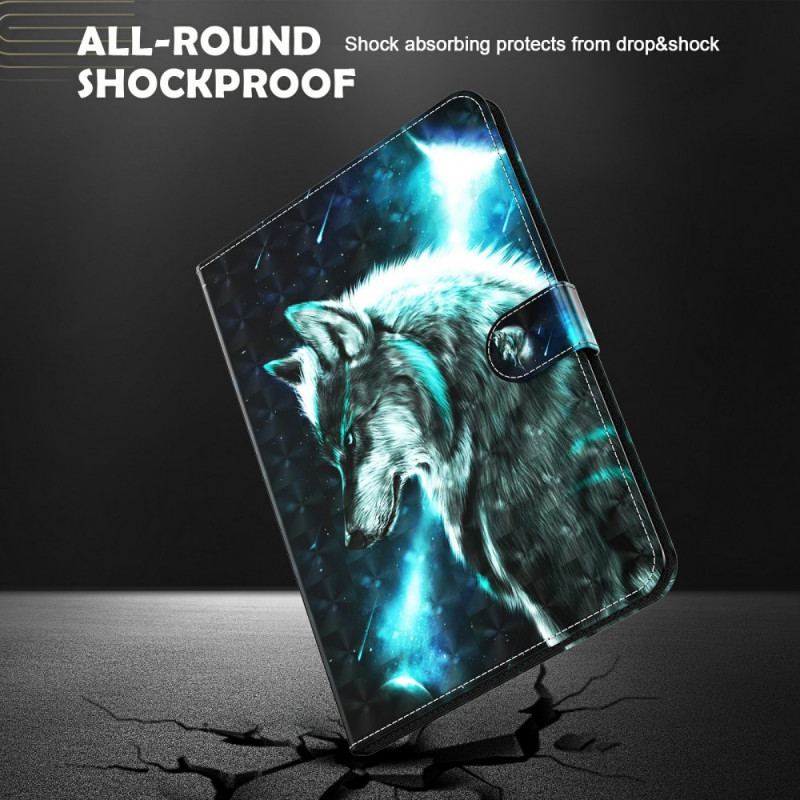 Housse Samsung Galaxy Tab A8 (2021) Loup Sauvage