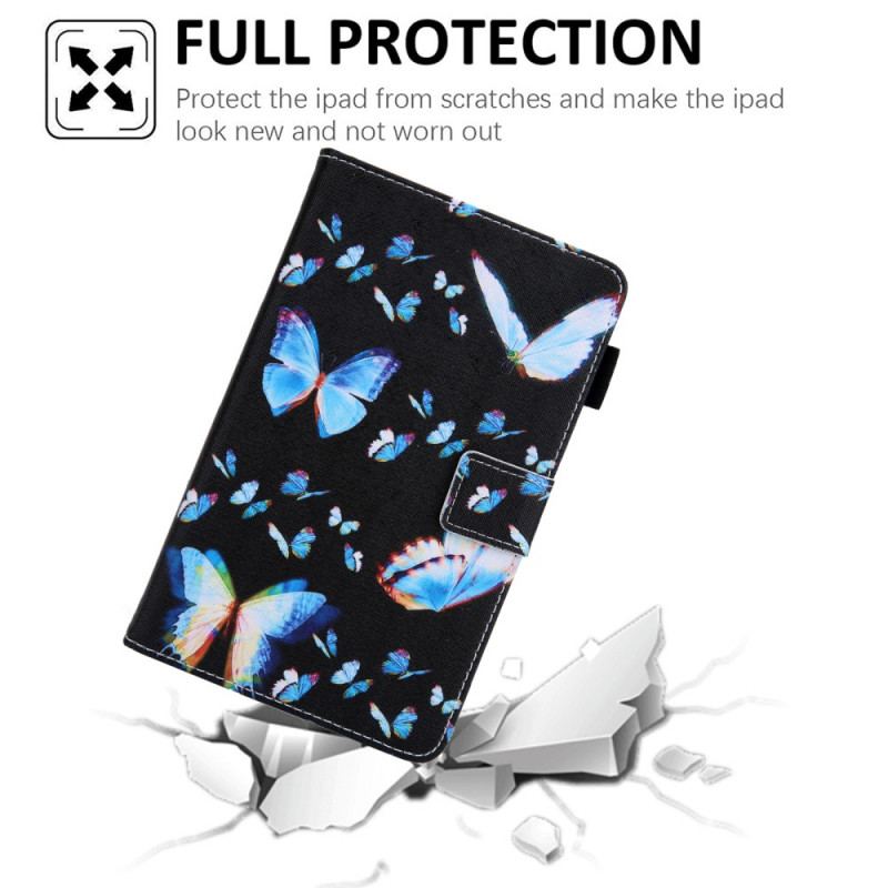 Housse Samsung Galaxy Tab A8 (2021) Multiples Papillons