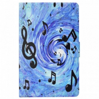 Housse Samsung Galaxy Tab A8 (2021) Notes de Musique