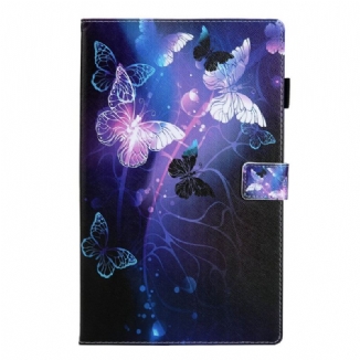 Housse Samsung Galaxy Tab A8 (2021) Papillons Magiques