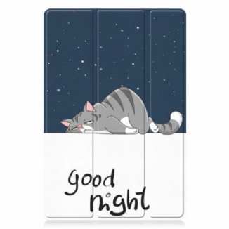 Smart Case Samsung Galaxy Tab A8 (2021) Renforcée Chat Endormi