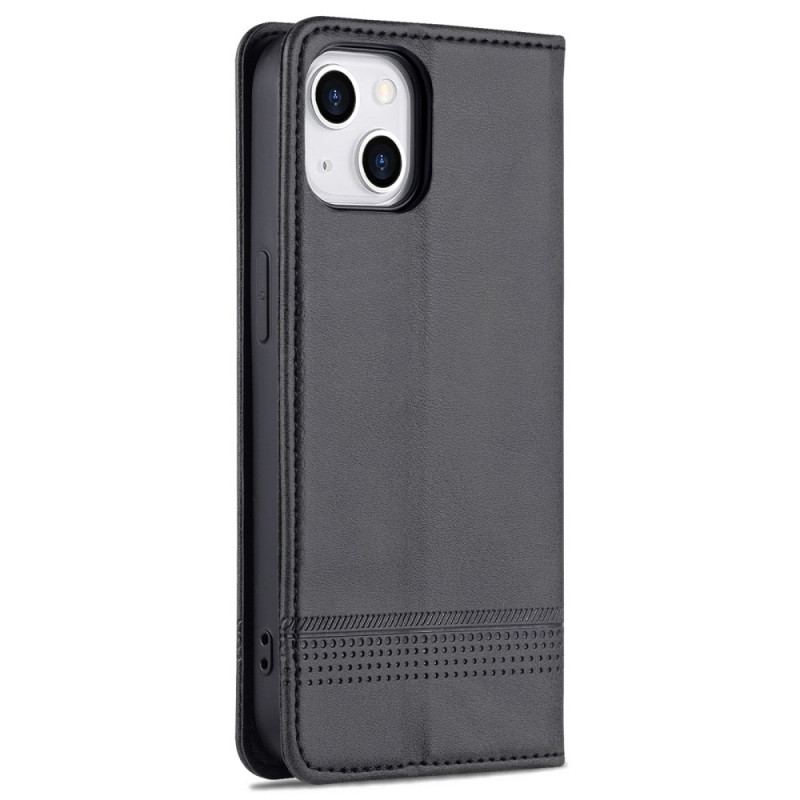 Flip Cover iPhone 15 Effet Cui AZNS