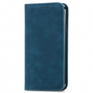 Flip Cover iPhone 15 Plus Simili Cuir Douceur