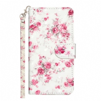 Housse iPhone 15 Plus Chaton 3D à Lanière