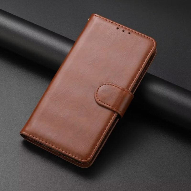 Housse iPhone 15 Plus Simili Cuir Sobre