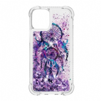 Coque iPhone 13 Pro Max Attrape Rêves Paillettes