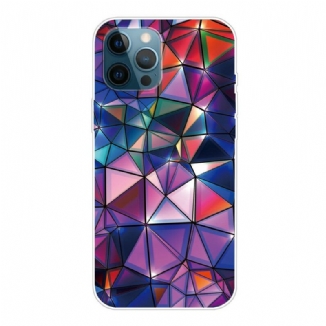 Coque iPhone 13 Pro Max Flexible Géométrie