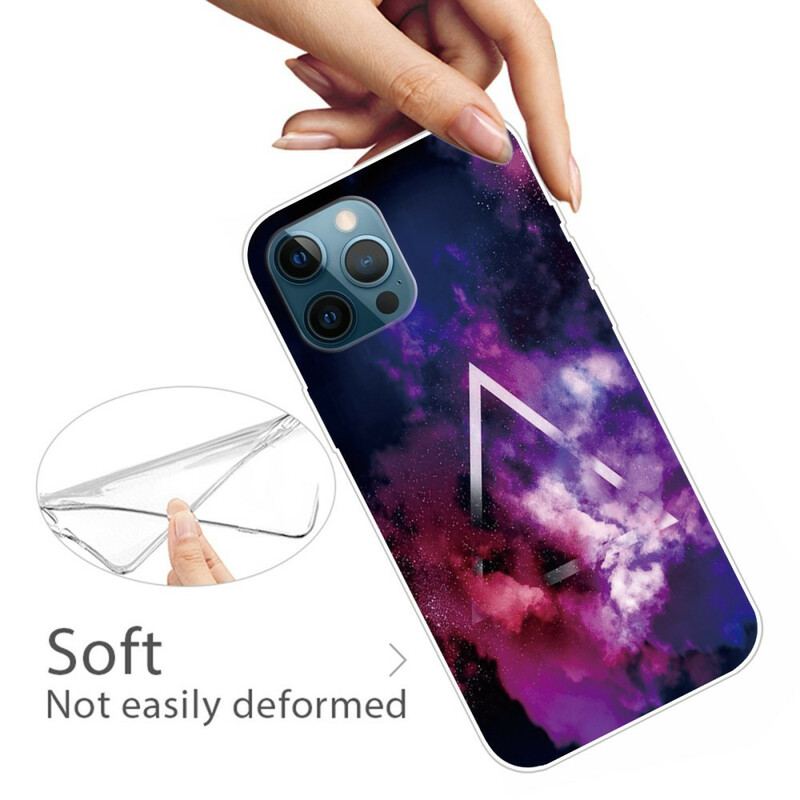 Coque iPhone 13 Pro Max Flexible Géométrie
