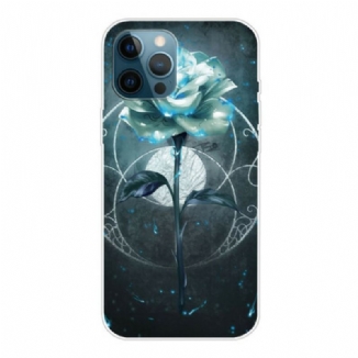 Coque iPhone 13 Pro Max Flexible Rose Verte