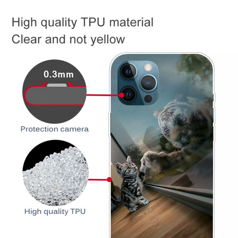 Coque iPhone 13 Pro Max Rêve de Chaton