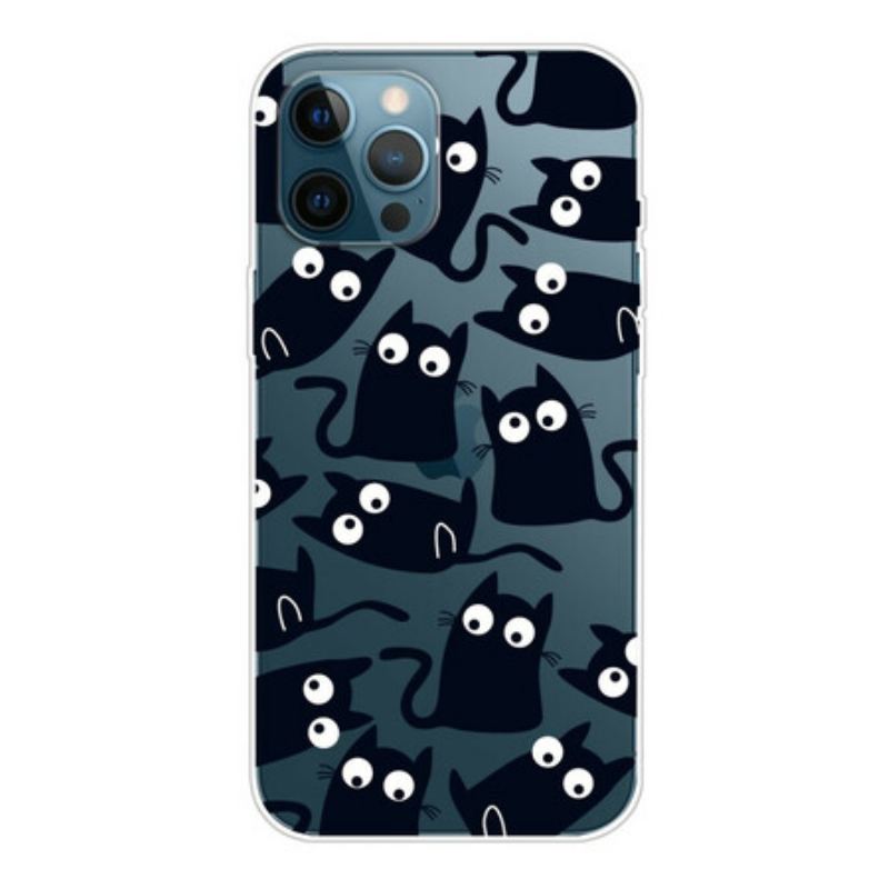 Coque iPhone 13 Pro Max Souris Noires