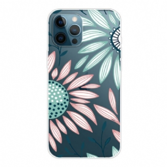 Coque iPhone 13 Pro Max Transparente Une Fleur