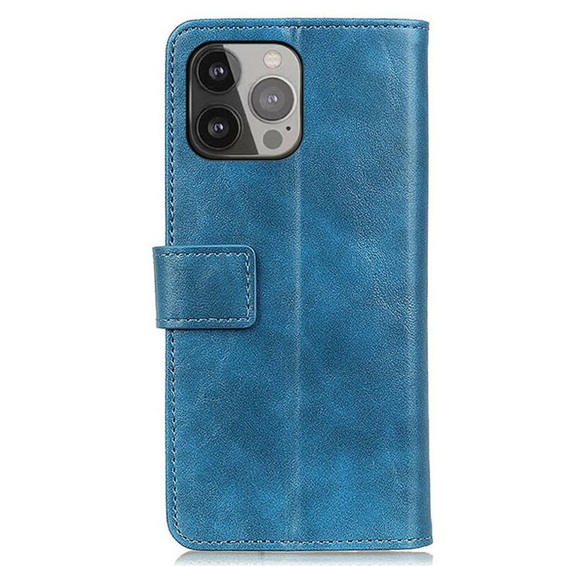 Housse iPhone 13 Pro Max Style Cuir Élégance KHAZNEH