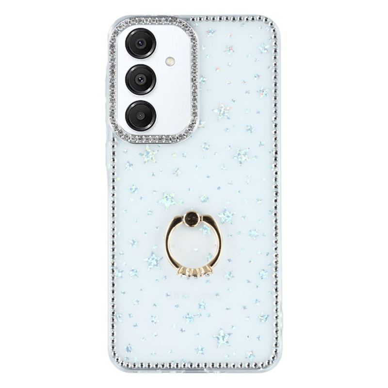 Coque Samsung Galaxy S26 Plus 5G Anneau-Support et Strass