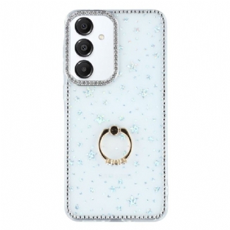Coque Samsung Galaxy S26 Plus 5G Anneau-Support et Strass