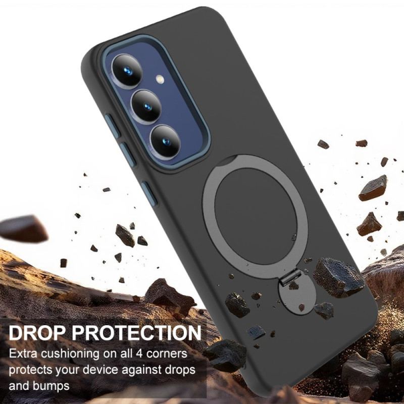 Coque Samsung Galaxy S26 Plus Magnétique avec Anneau Rotatif et Support