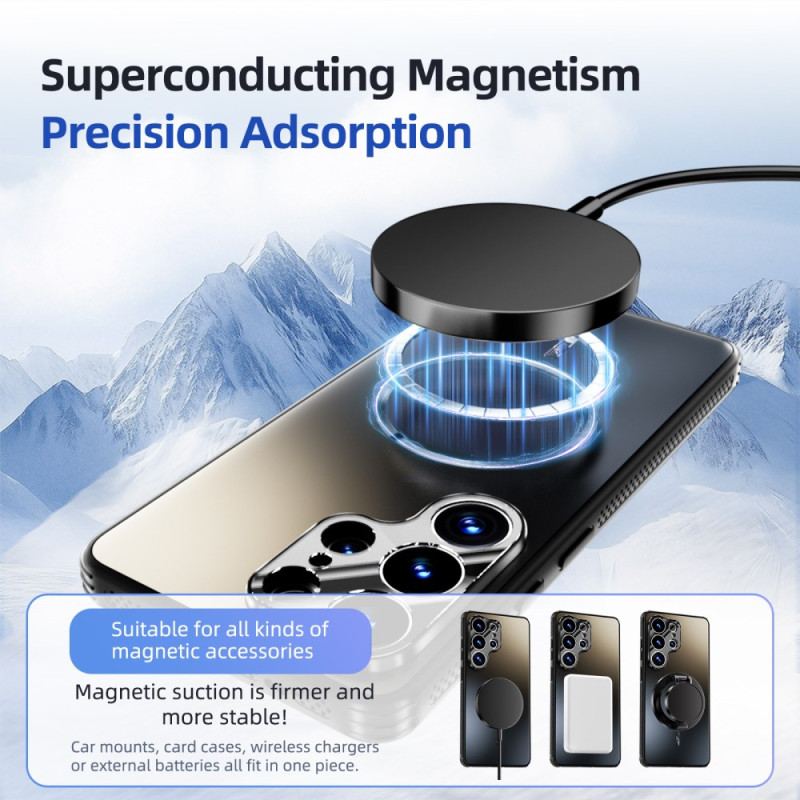 Coque Samsung Galaxy S26 Plus Magnétique avec Protection Thermique et Film Objectif