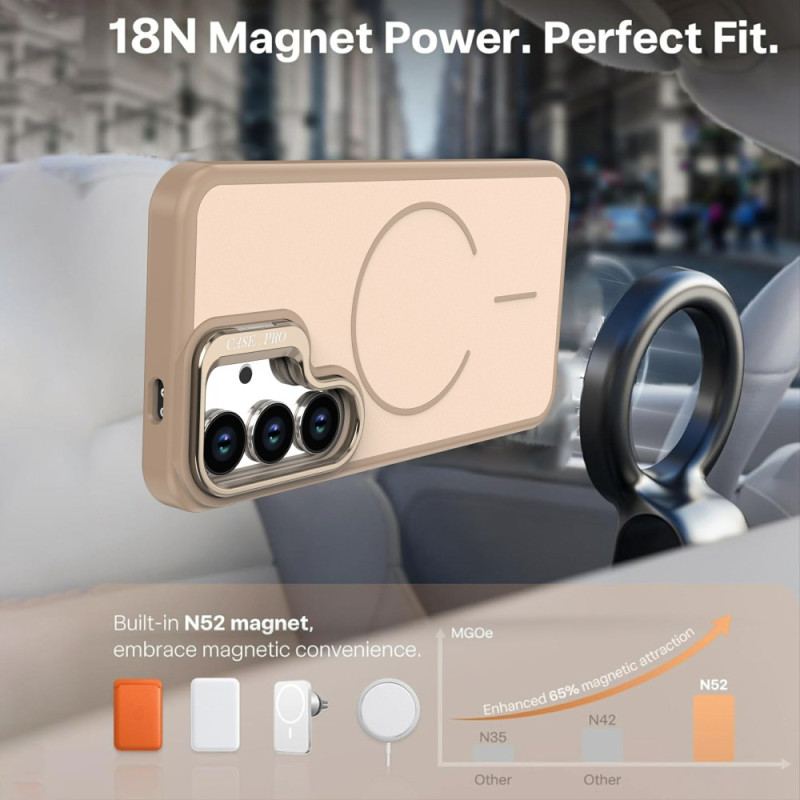 Coque Samsung Galaxy S26 Plus Magnétique avec Support Pliable