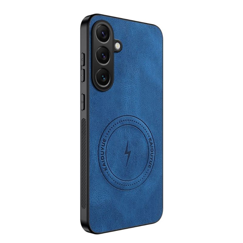 Coque Samsung Galaxy S26 Plus Magnétique Effet Cuir