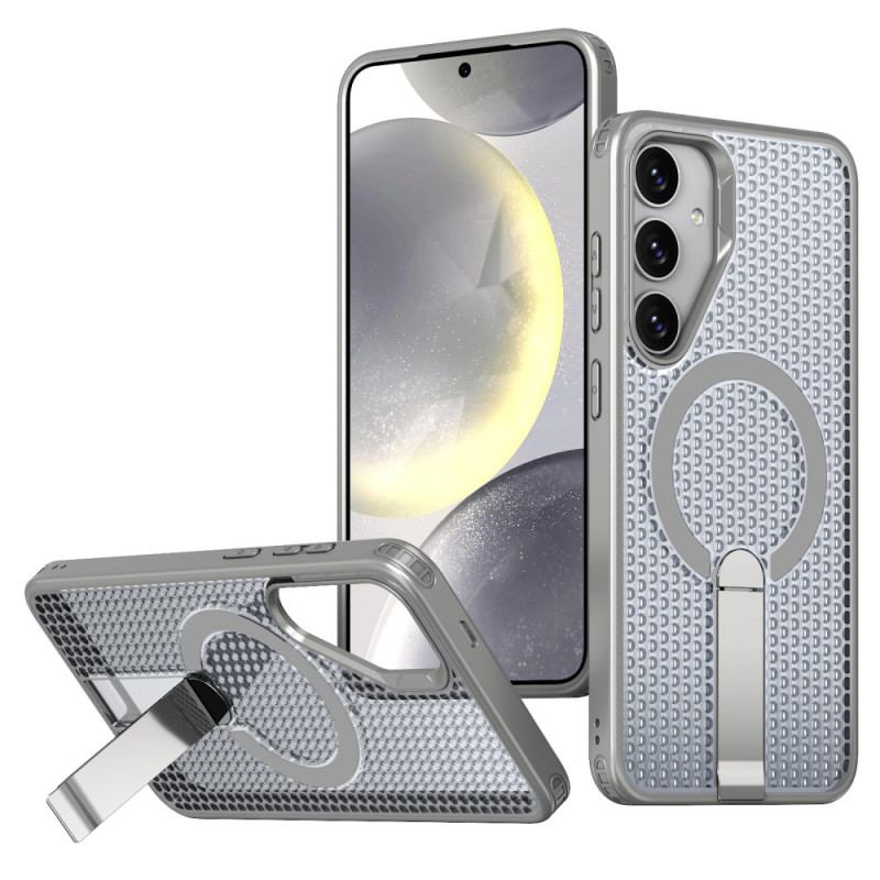 Coque Samsung Galaxy S26 Plus Magnétique Texture Grille