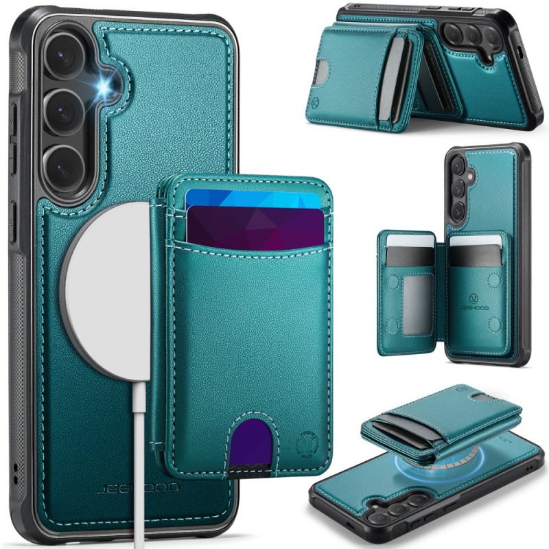 Coque Samsung Galaxy S26 Plus Porte-Cartes Détachable JEEHOOD
