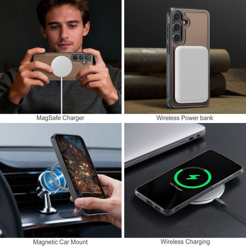 Coque Samsung Galaxy S26 Plus Porte-Cartes Détachable JEEHOOD