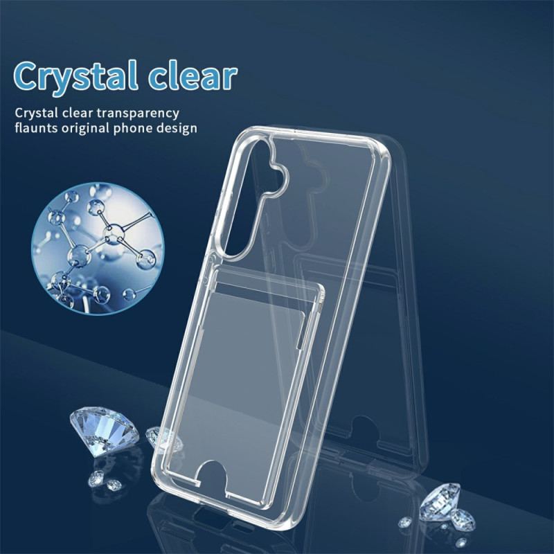 Coque Samsung Galaxy S26 Plus Transparente avec Porte-Carte