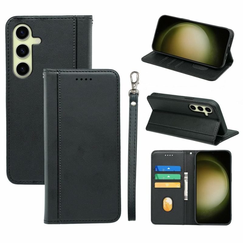 Flip Cover Samsung Galaxy S26 Plus Liseré