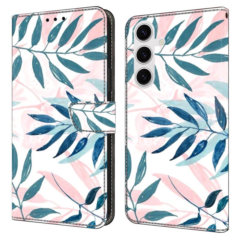 Housse Samsung Galaxy S26 Plus 5G Feuilles Aquarelle