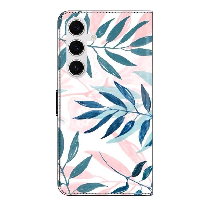 Housse Samsung Galaxy S26 Plus 5G Feuilles Aquarelle