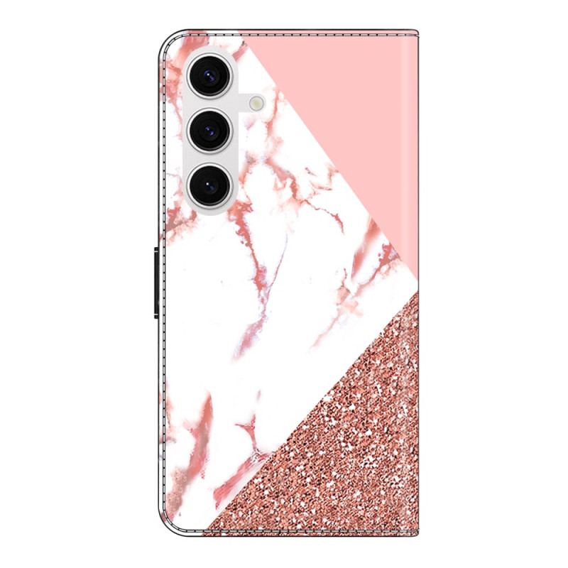 Housse Samsung Galaxy S26 Plus 5G Motif Marbre Triangulaire