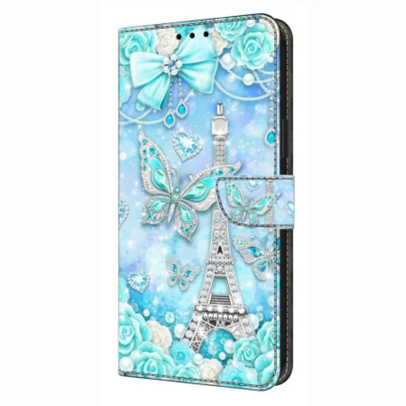 Housse Samsung Galaxy S26 Plus 5G Tour Eiffel Cobalt