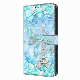 Housse Samsung Galaxy S26 Plus 5G Tour Eiffel Cobalt