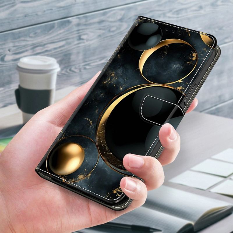 Housse Samsung Galaxy S26 Plus Anneaux Dorés