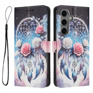 Housse Samsung Galaxy S26 Plus Attrape-Rêves Floral