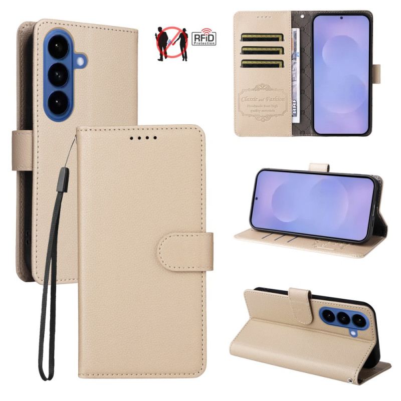 Housse Samsung Galaxy S26 Plus Blocage RFID et 3 Emplacements pour Cartes