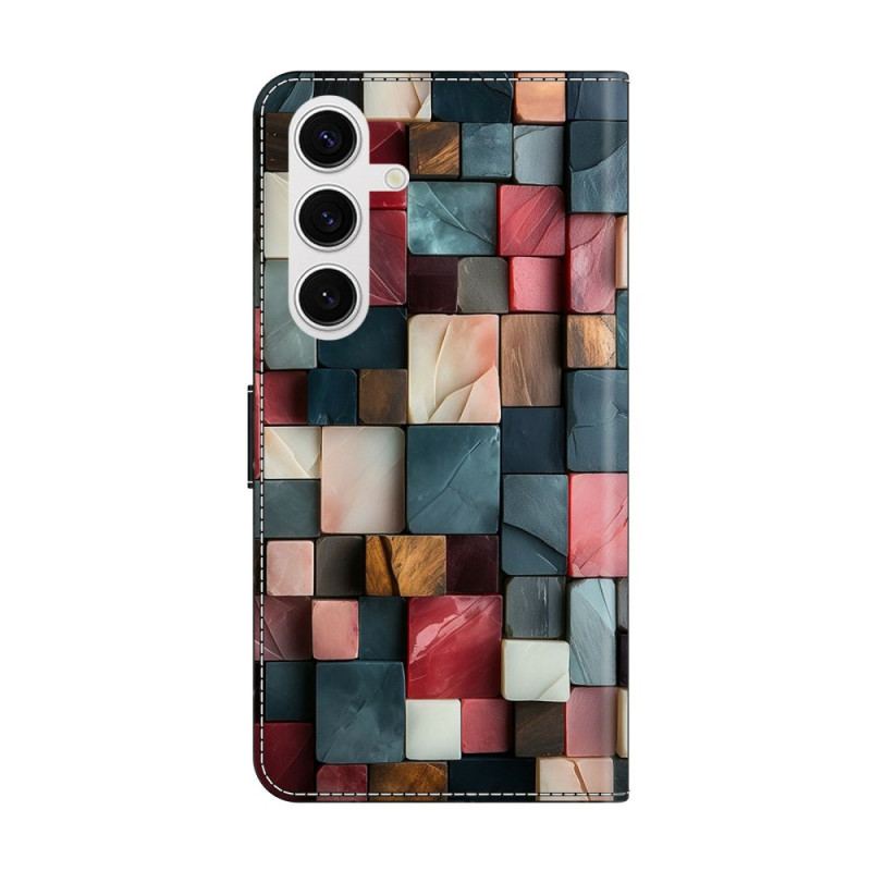 Housse Samsung Galaxy S26 Plus Briques Colorées