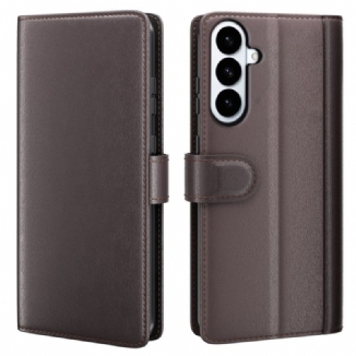 Housse Samsung Galaxy S26 Plus Cuir Véritable