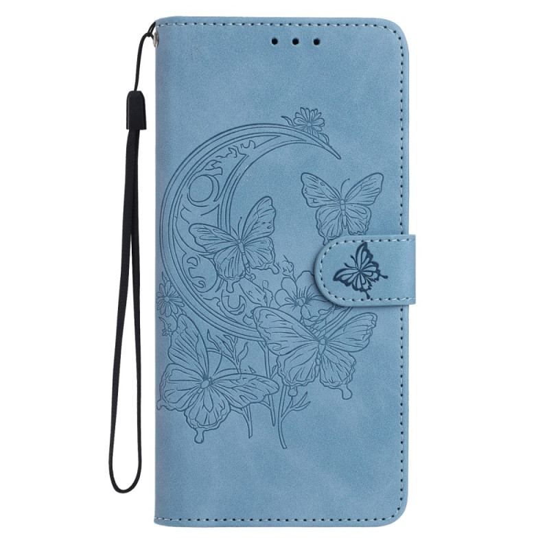 Housse Samsung Galaxy S26 Plus Empreinte Papillon et Fleurs