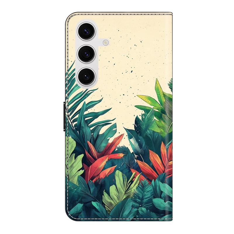 Housse Samsung Galaxy S26 Plus Feuilles